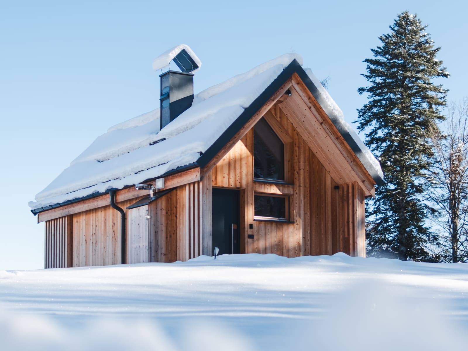Chalet im Schnee